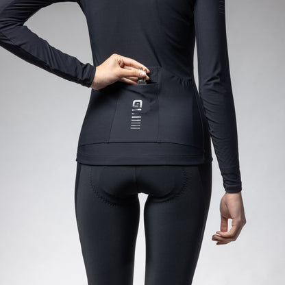 Long Sleeve Jersey Woman Warm Race 2.0