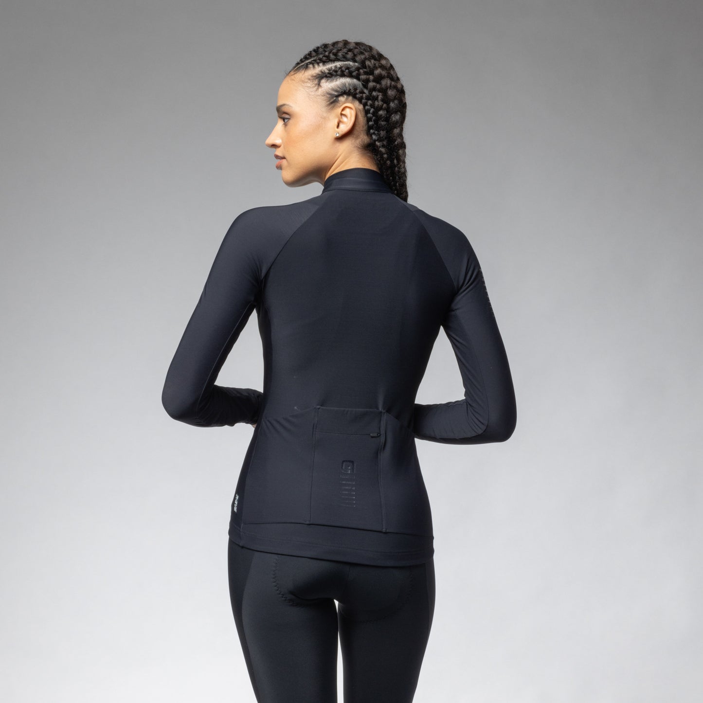 Long Sleeve Jersey Woman Warm Race 2.0