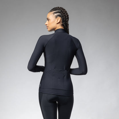 Long Sleeve Jersey Woman Warm Race 2.0