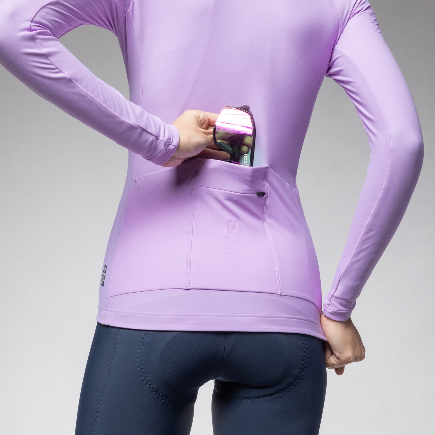 Long Sleeve Jersey Woman Warm Race 2.0