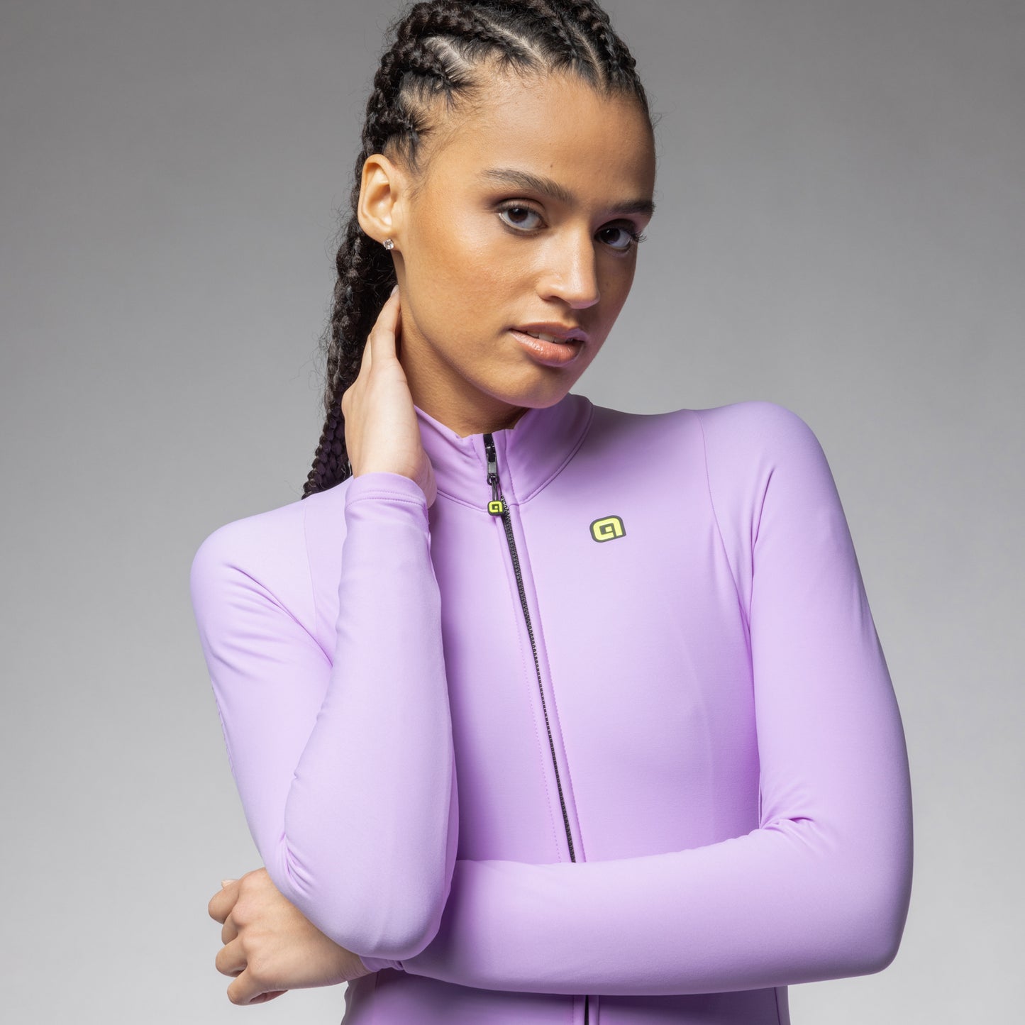 Long Sleeve Jersey Woman Warm Race 2.0