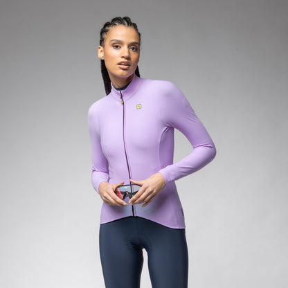 Long Sleeve Jersey Woman Warm Race 2.0