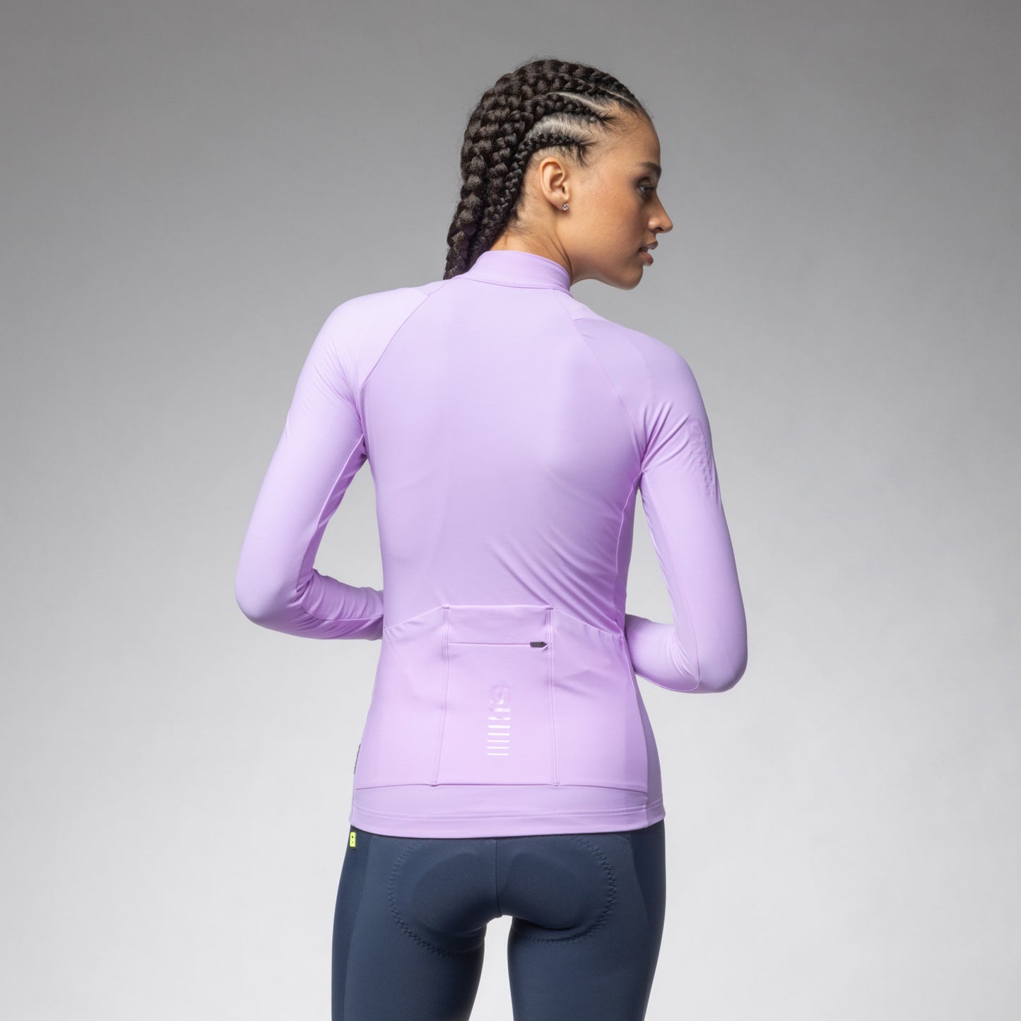 Long Sleeve Jersey Woman Warm Race 2.0