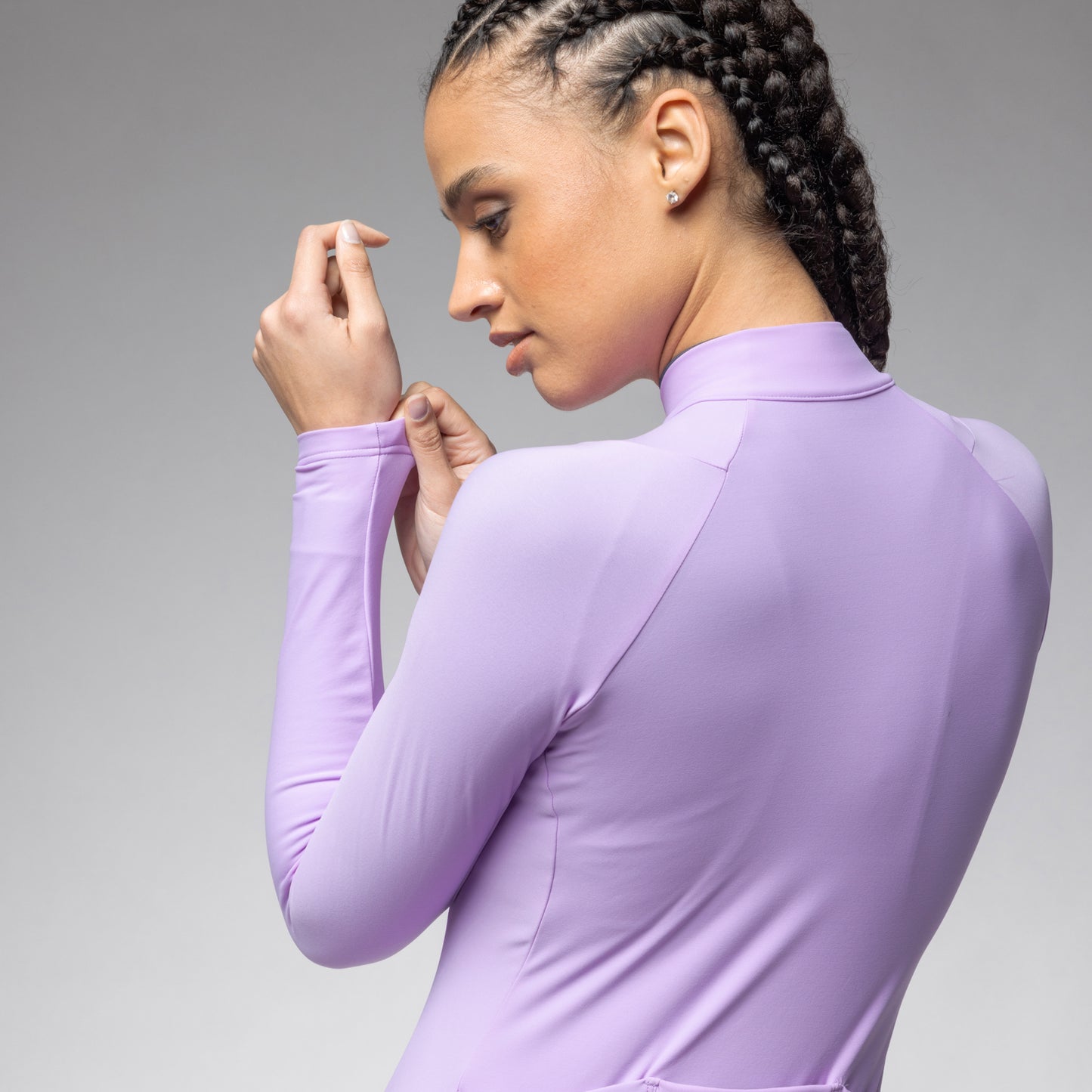 Long Sleeve Jersey Woman Warm Race 2.0