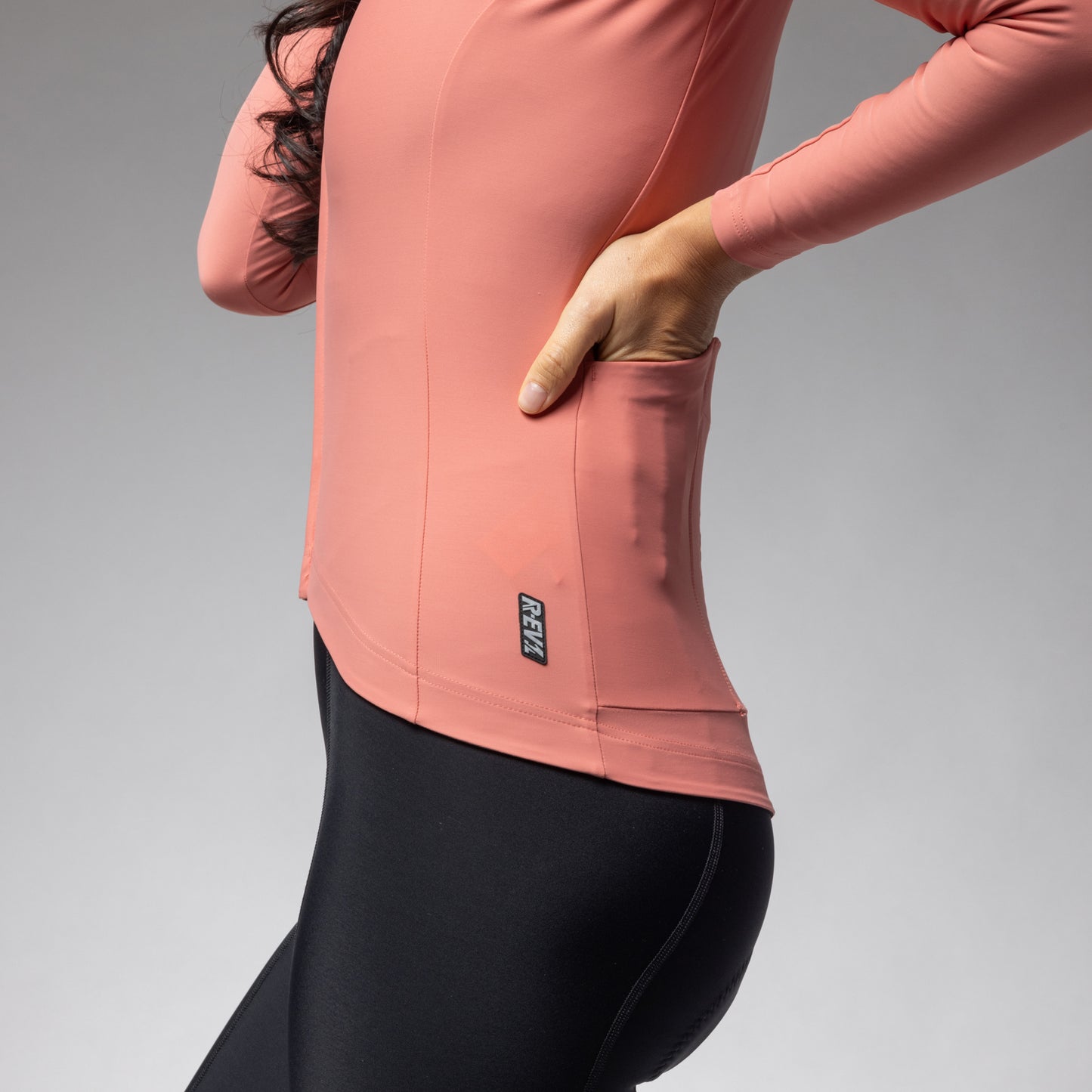 Long Sleeve Jersey Woman Warm Race 2.0