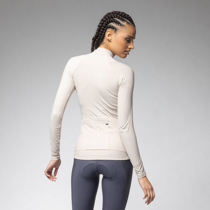 Long Sleeve Jersey Woman Warm Race 2.0