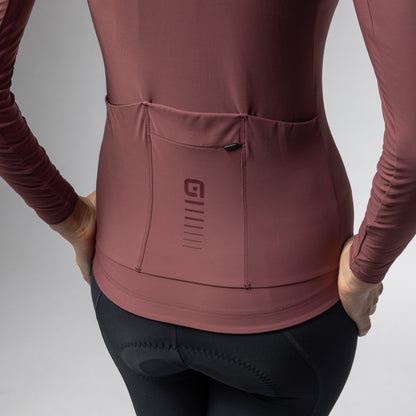 Long Sleeve Jersey Woman Warm Race 2.0