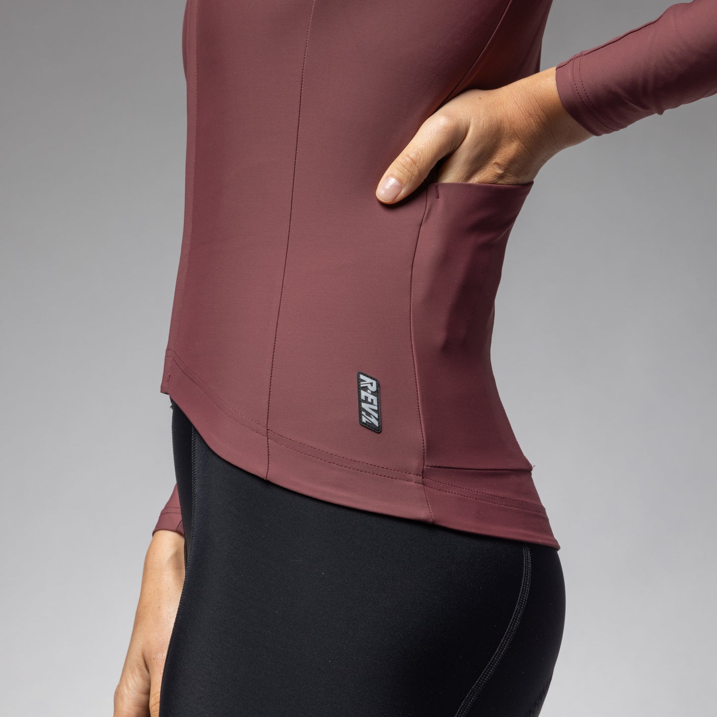 Long Sleeve Jersey Woman Warm Race 2.0