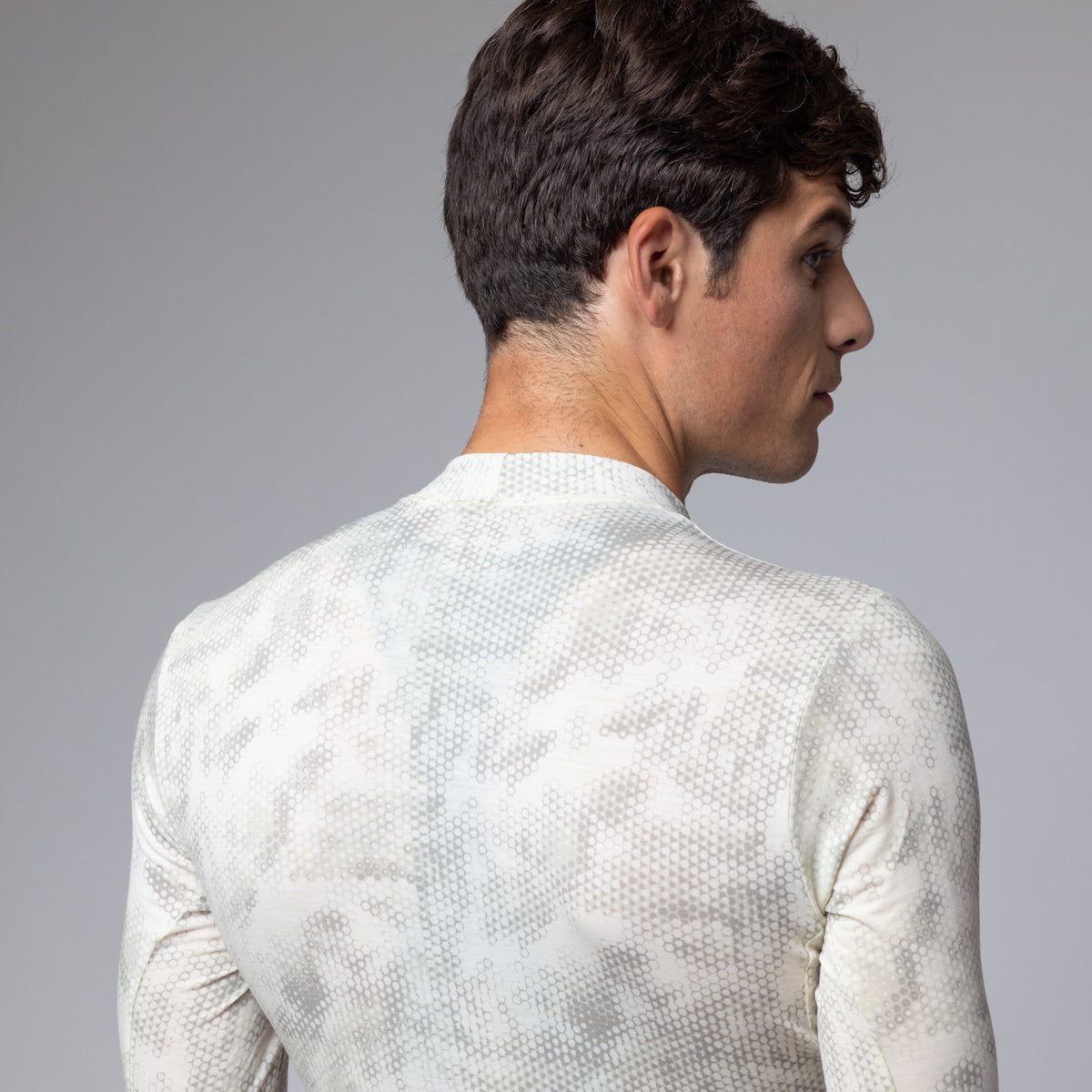 Long Sleeve Base Layer Man Knitted
