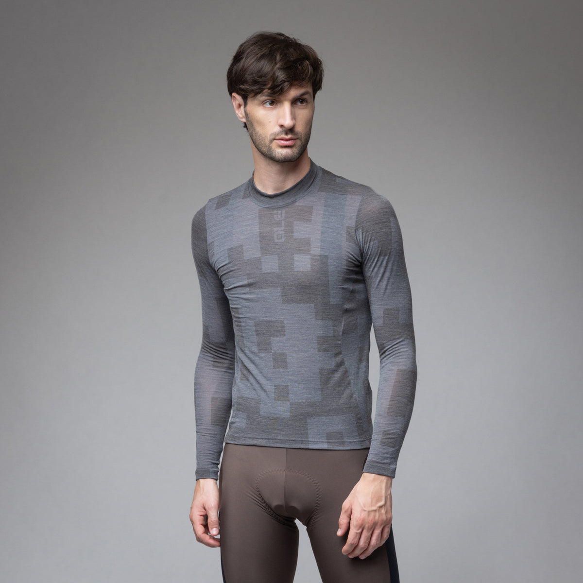 Long Sleeve Base Layer Man Knitted