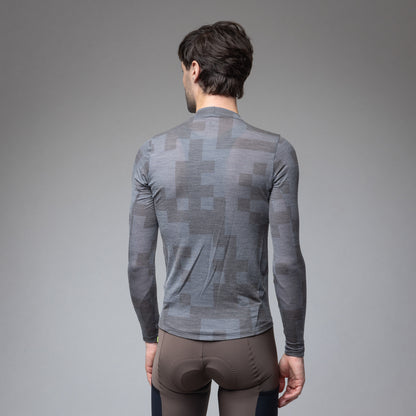 Long Sleeve Base Layer Man Knitted