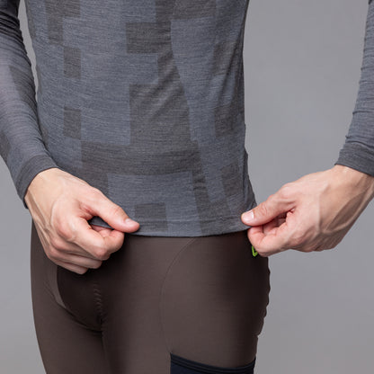 Long Sleeve Base Layer Man Knitted