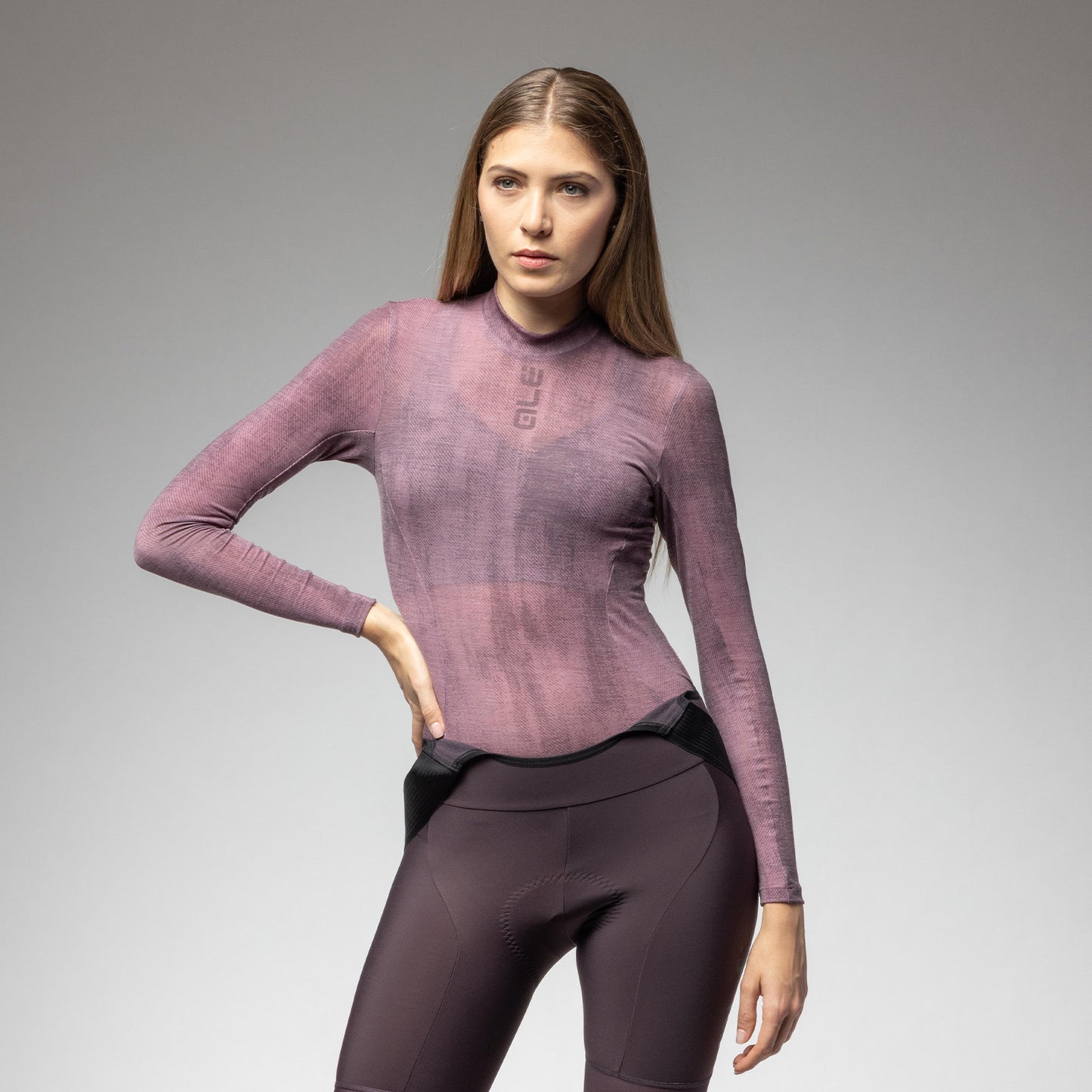 Langarm Unterhemd Frau Knitted