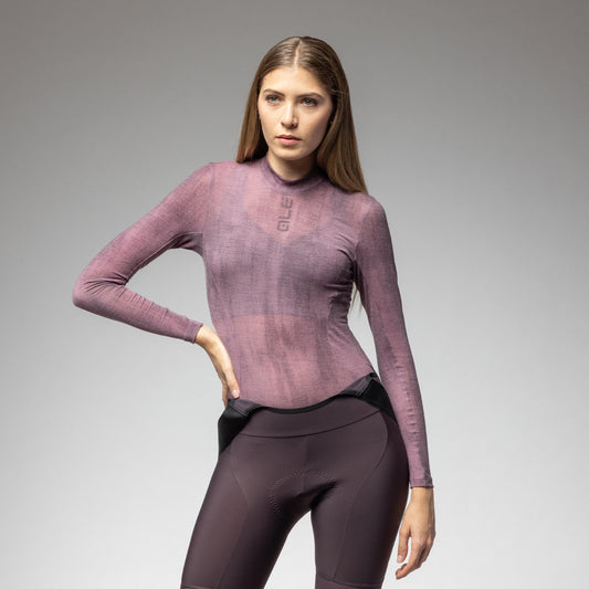 Langarm Unterhemd Frau Knitted