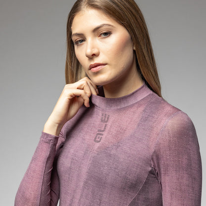 Langarm Unterhemd Frau Knitted