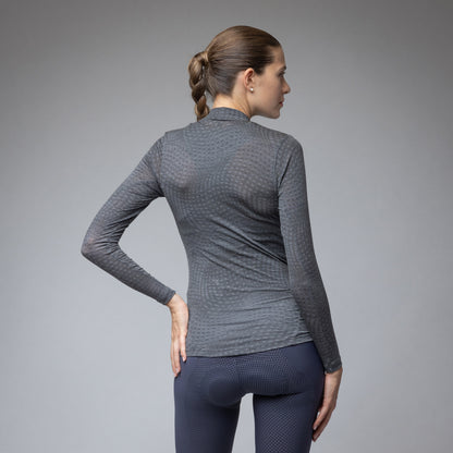 Long Sleeve Base Layer Woman Knitted