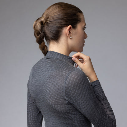 Long Sleeve Base Layer Woman Knitted