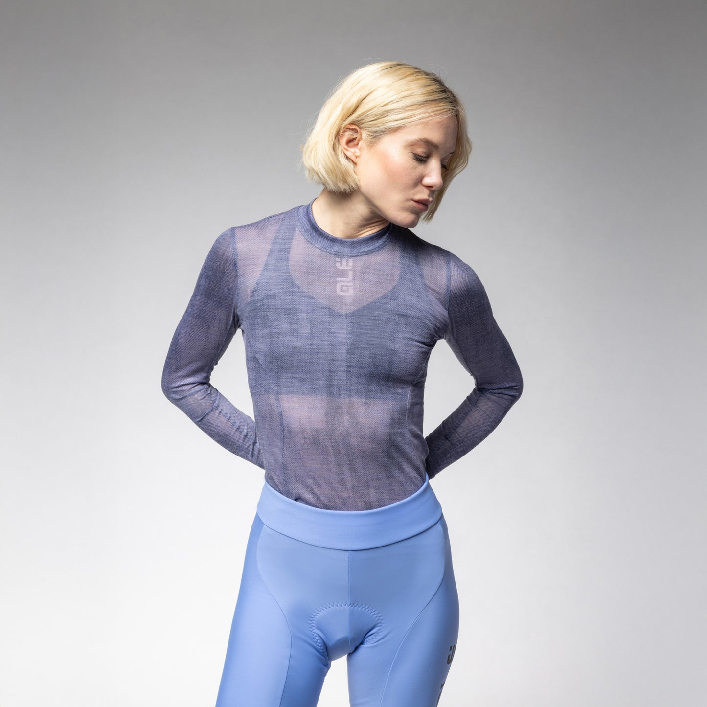 Langarm Unterhemd Frau Knitted