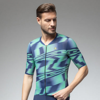 Kurzarm Trikot Mann Techno