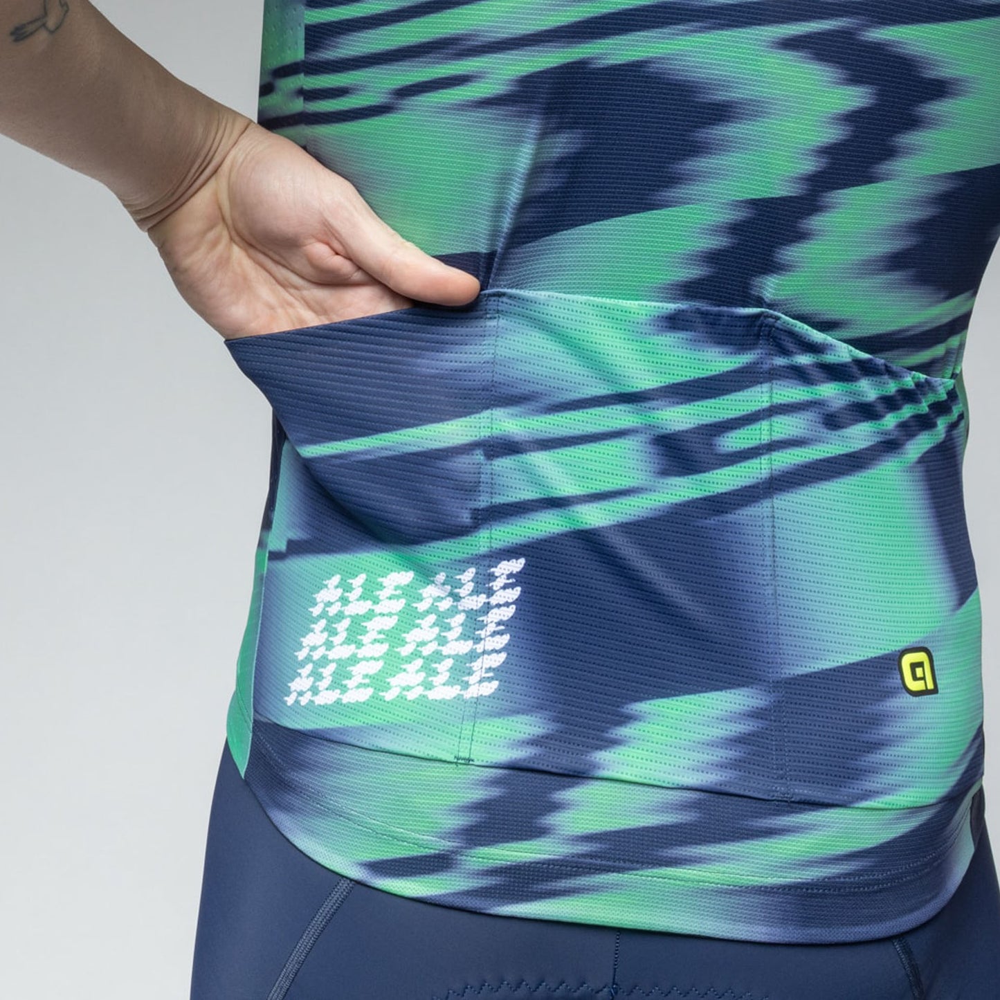 Kurzarm Trikot Mann Techno