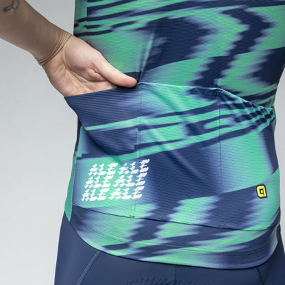 Kurzarm Trikot Mann Techno