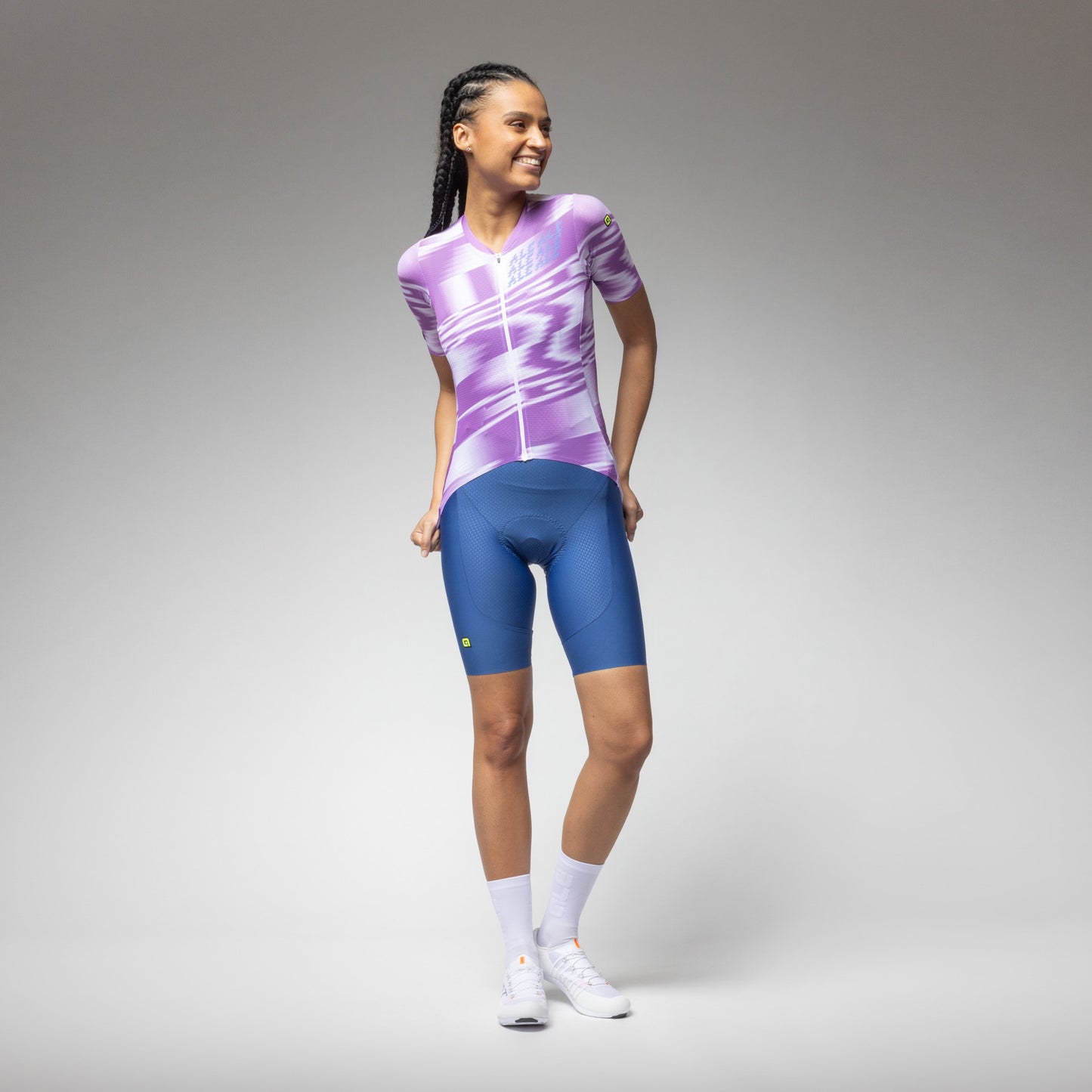 Kurzarm Trikot Frau Techno