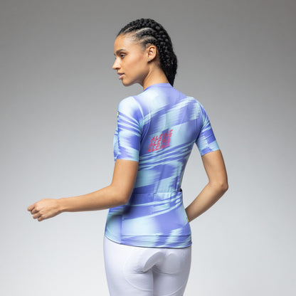 Kurzarm Trikot Frau Techno