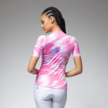 Kurzarm Trikot Frau Techno