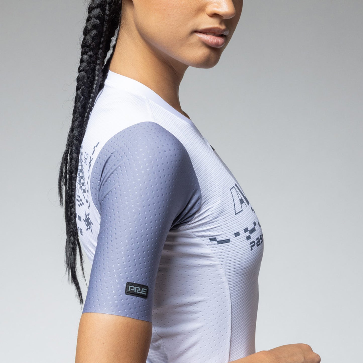 Kurzarm Trikot Frau Megabyte 2.0