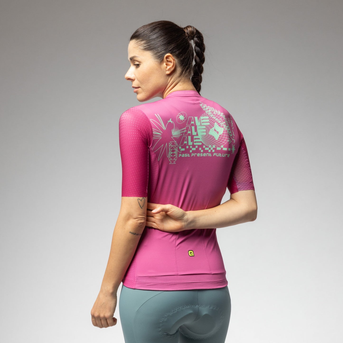 Kurzarm Trikot Frau Megabyte 2.0