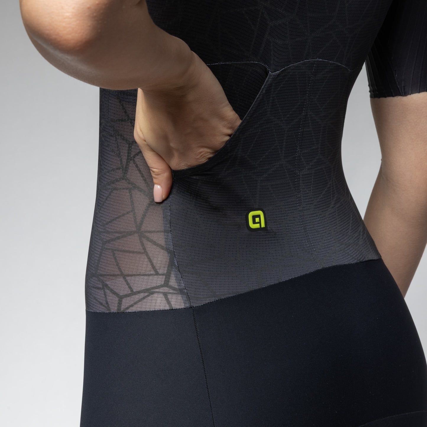 Front Zipper Skinsuits Woman Focus