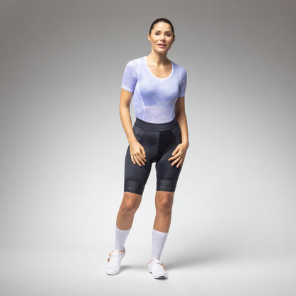 Short Sleeve Base Layer Woman Fan