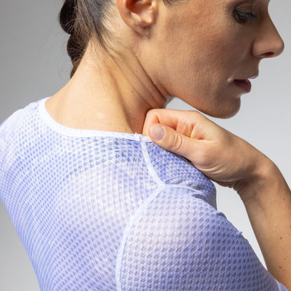 Short Sleeve Base Layer Woman Fan