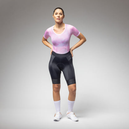 Short Sleeve Base Layer Woman Fan