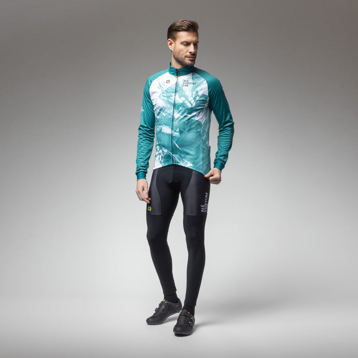 Winddichtes Langarm Trikot Mann 