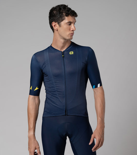 Maglia Manica Corta Unisex Uec Blu Marino