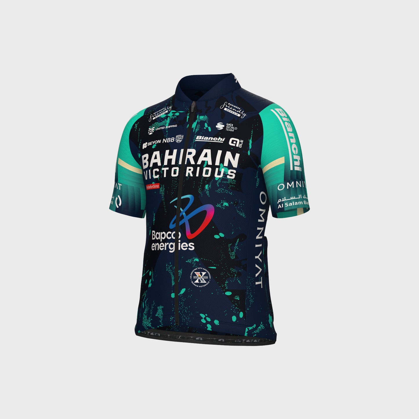 Short Sleeve Jersey Bambino Bahrain Victorious