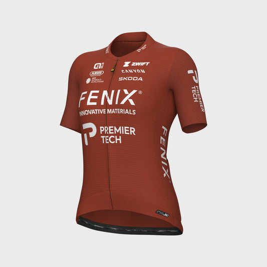 Kurzarm Trikot Frau Fenix Premier Tech
