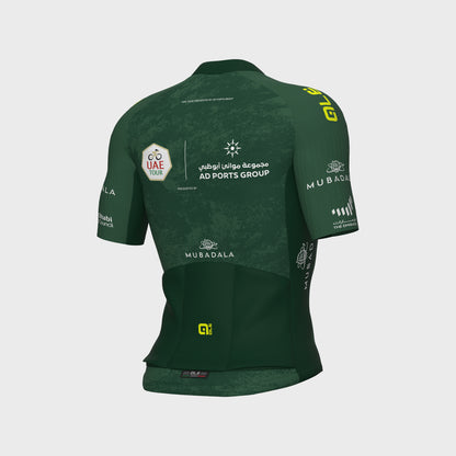Short Sleeve Jersey Man Uae Tour Verde