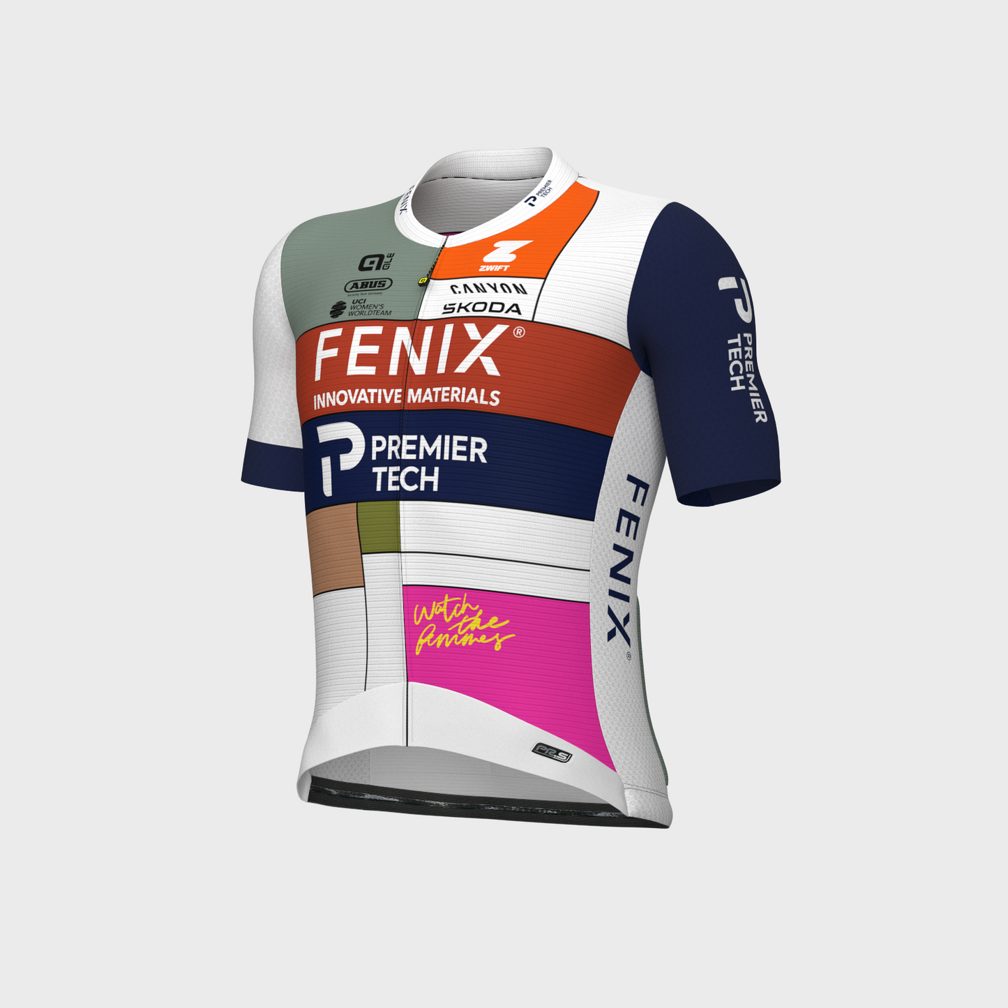 Kurzarm Trikot Mann Fenix Premier Tech Tdf