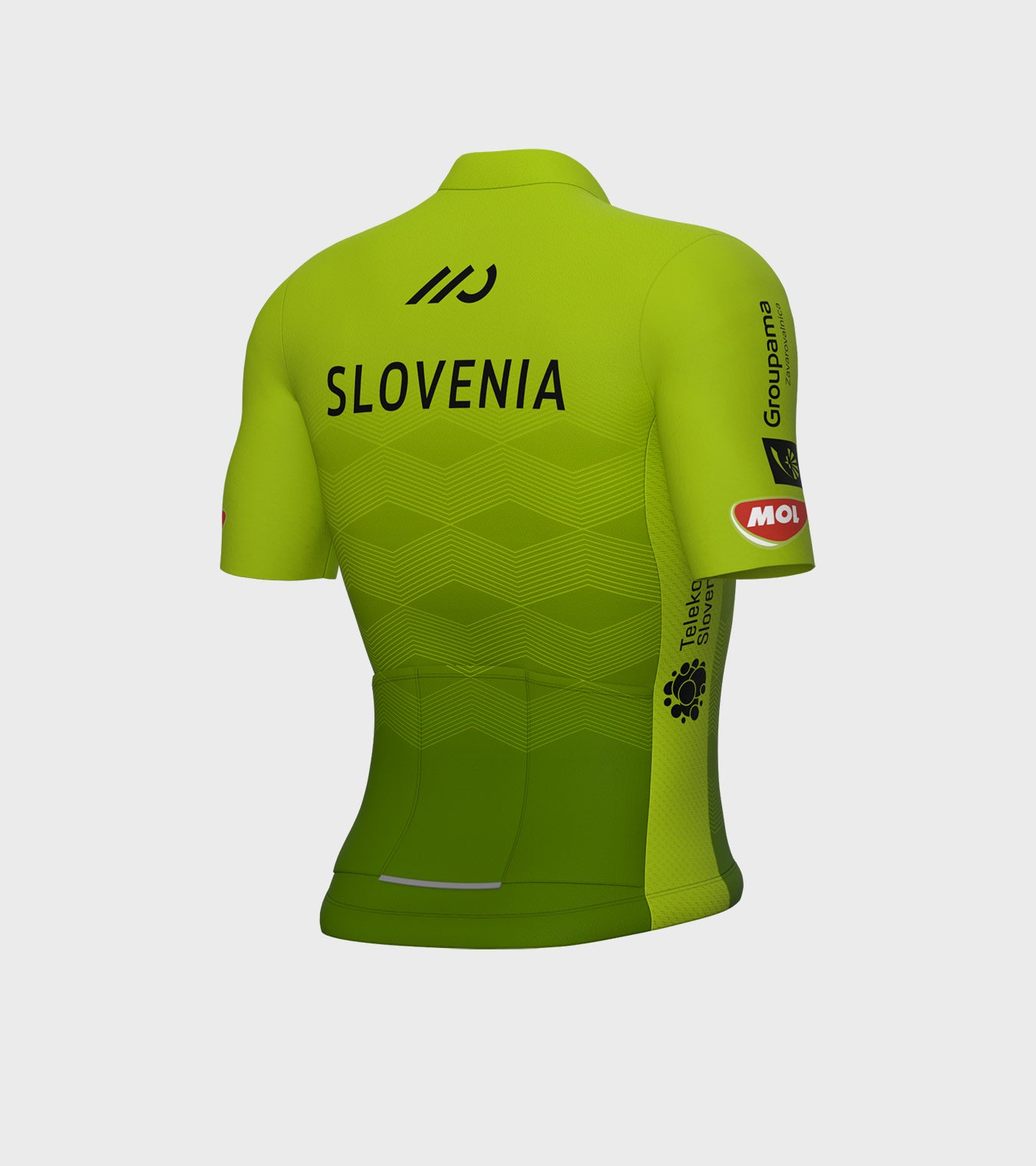 Kurzarm Trikot Mann Federazione Slovena