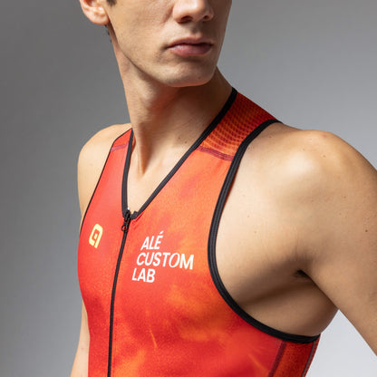 Front Zipper Skinsuits Man 