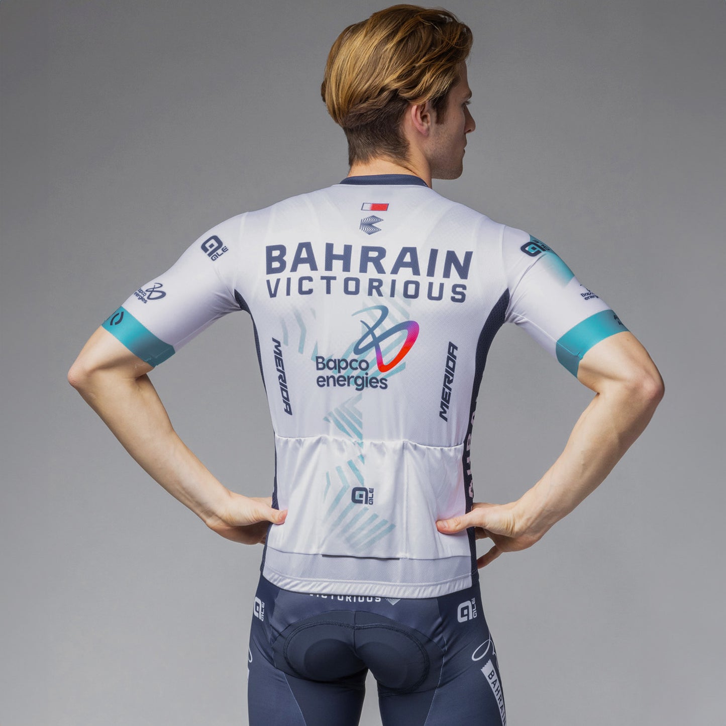 Kurzarm Trikot Mann Bahrain Victorious