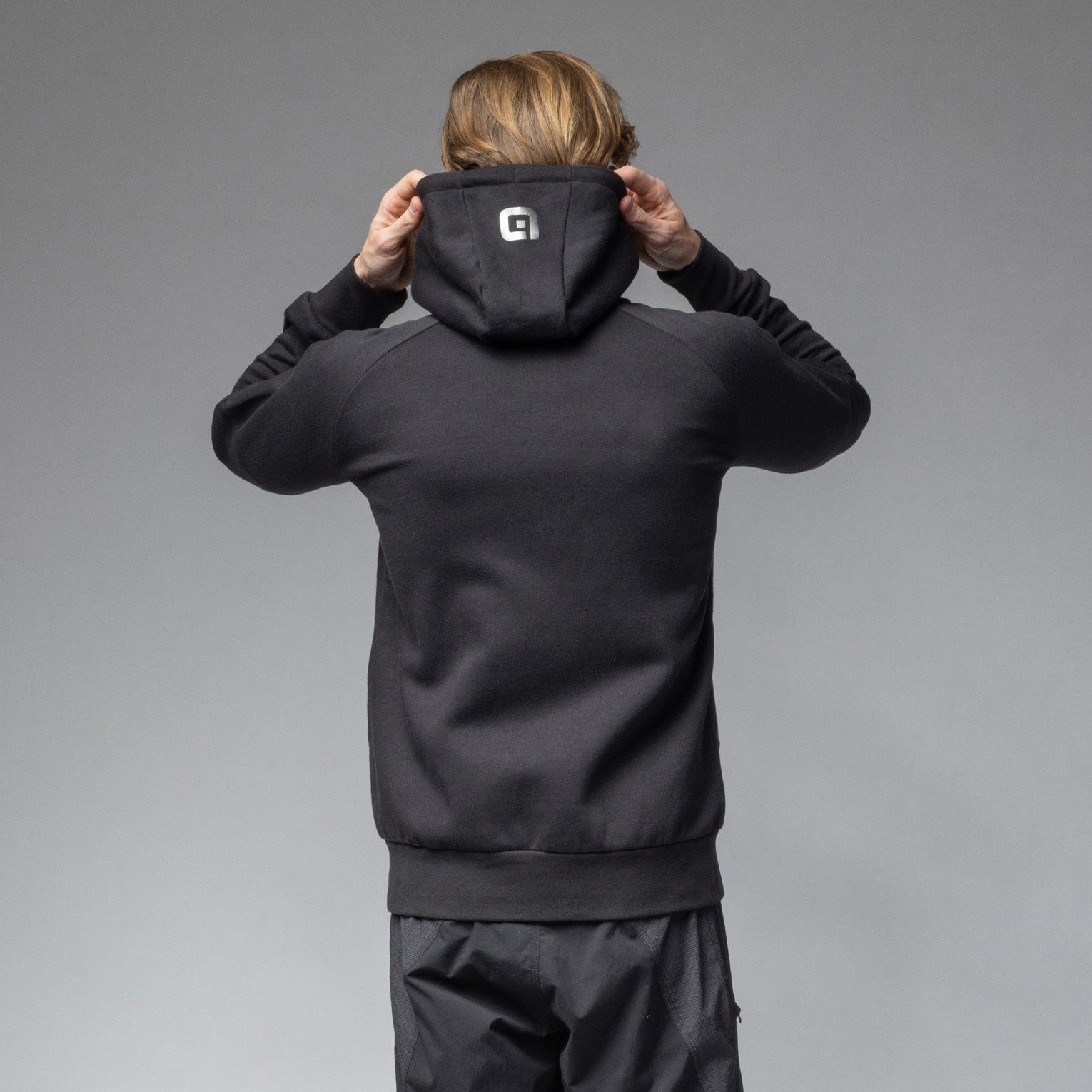 Gilet in pile con zip Musto Nautic Polartec - Grigio Scuro Melange in Gilet in pile con zip Musto Nautic Polartec - Grigio Scuro Melange in