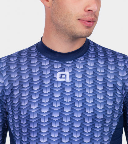 Long Sleeve Base Layer Man Cubes