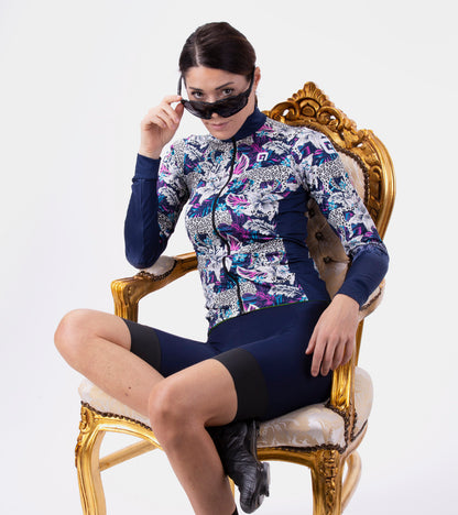 Long Sleeve Jersey Woman Hibiscus