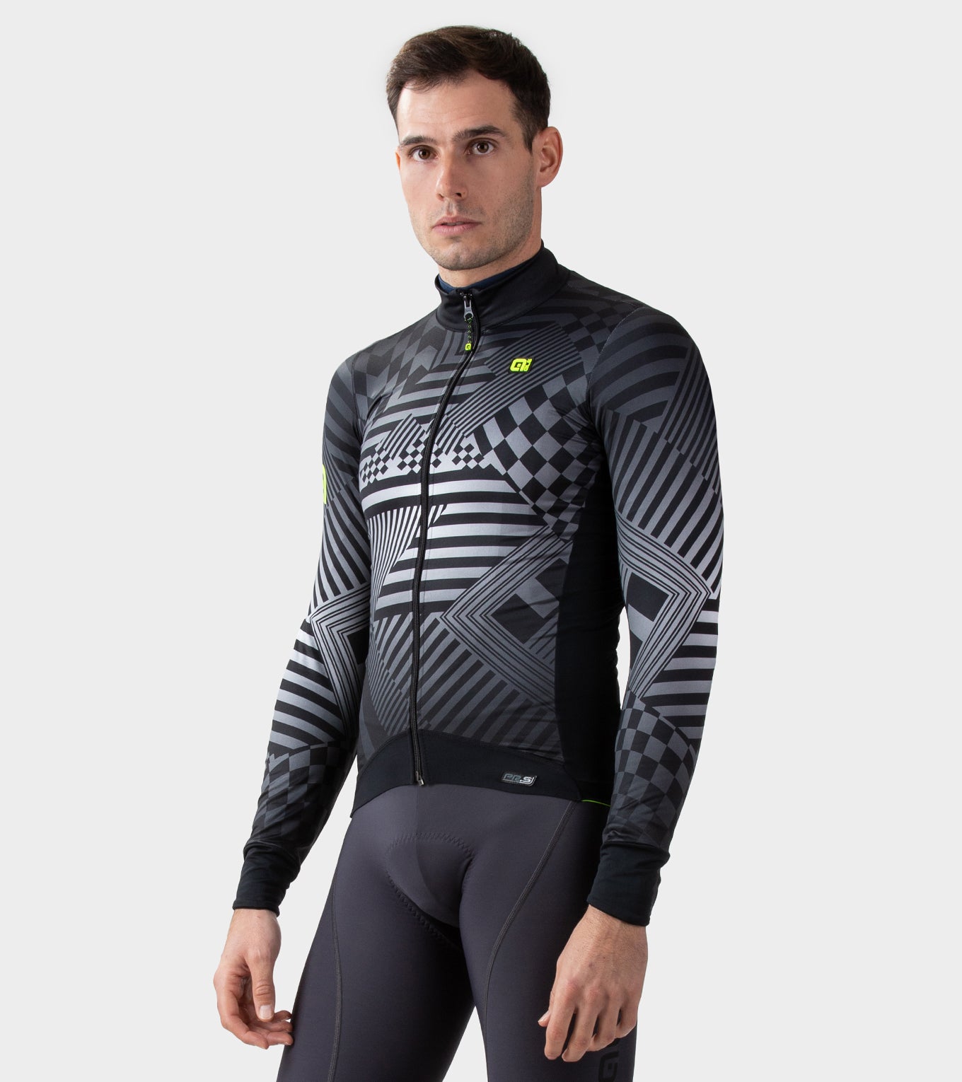 Long Sleeve Jersey Man Checker