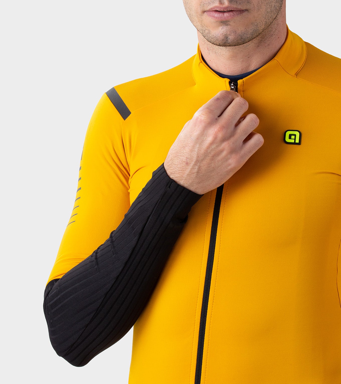 Langarm Trikot Mann Warm Race 2.0