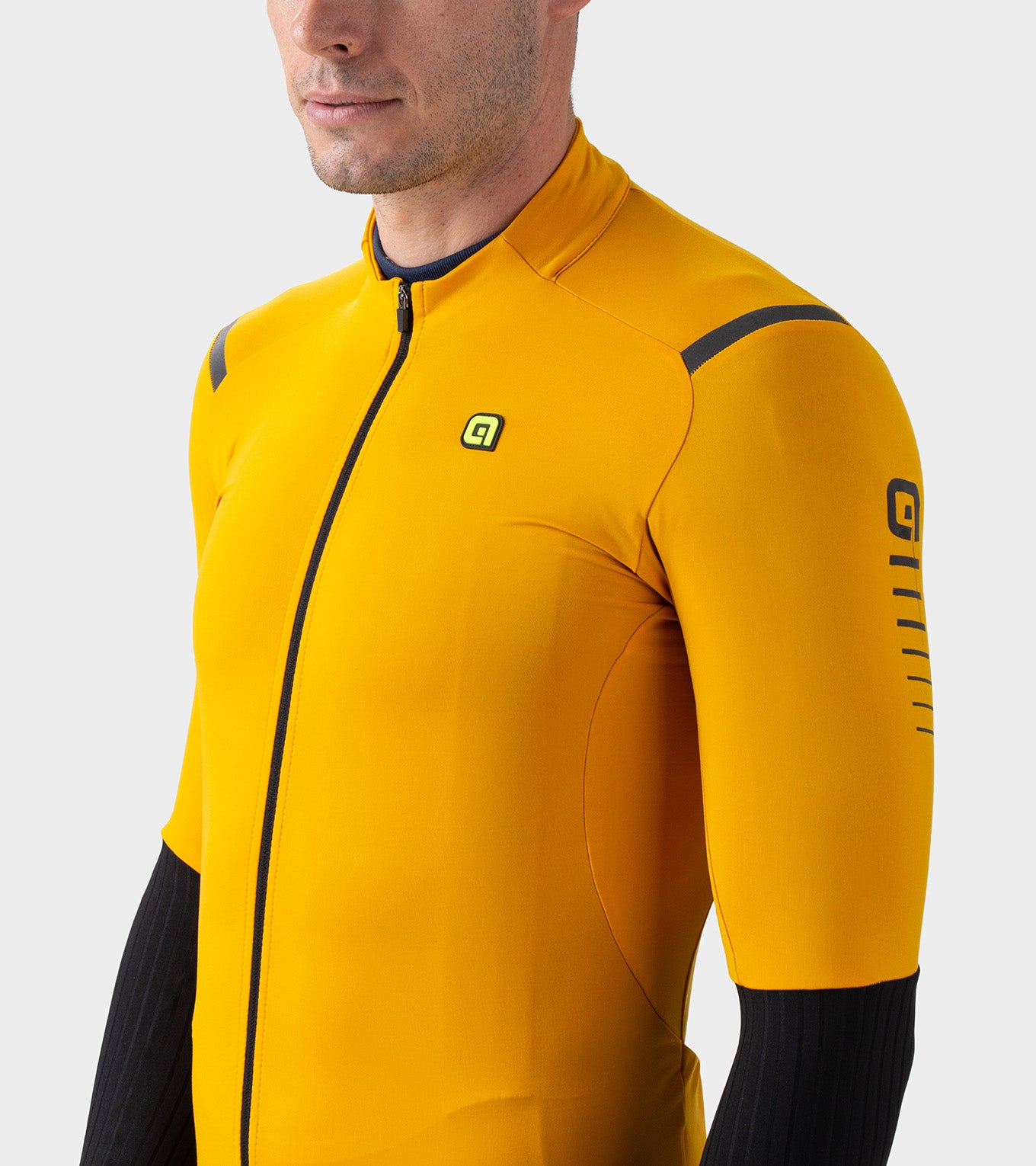 Langarm Trikot Mann Warm Race 2.0