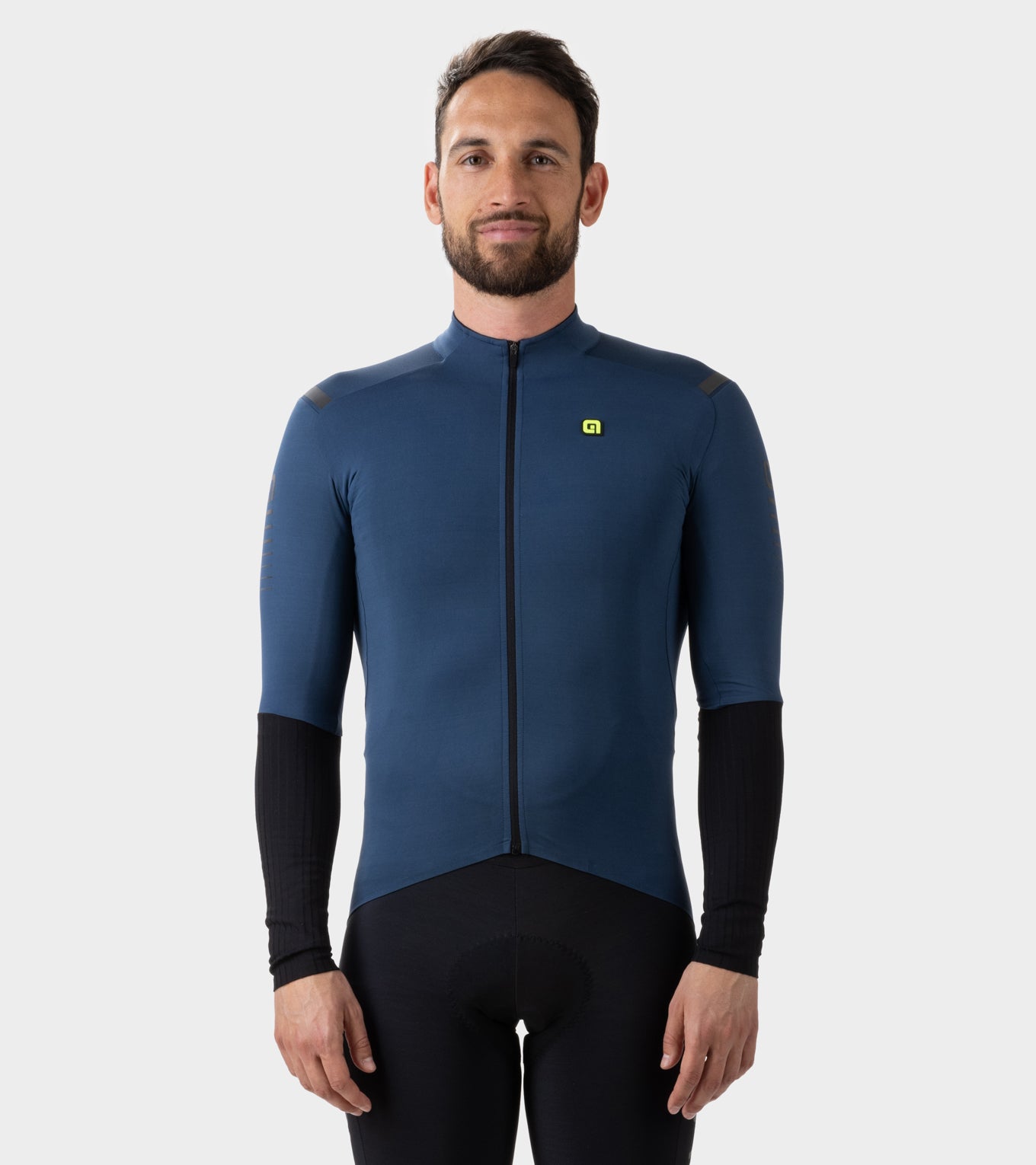 Langarm Trikot Mann Warm Race 2.0